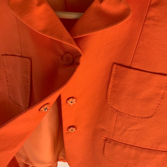 Carven orange jacket - Picture 3 of 4